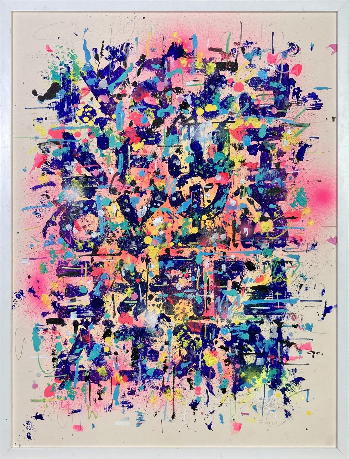 Tension, œuvre originale de Fonk