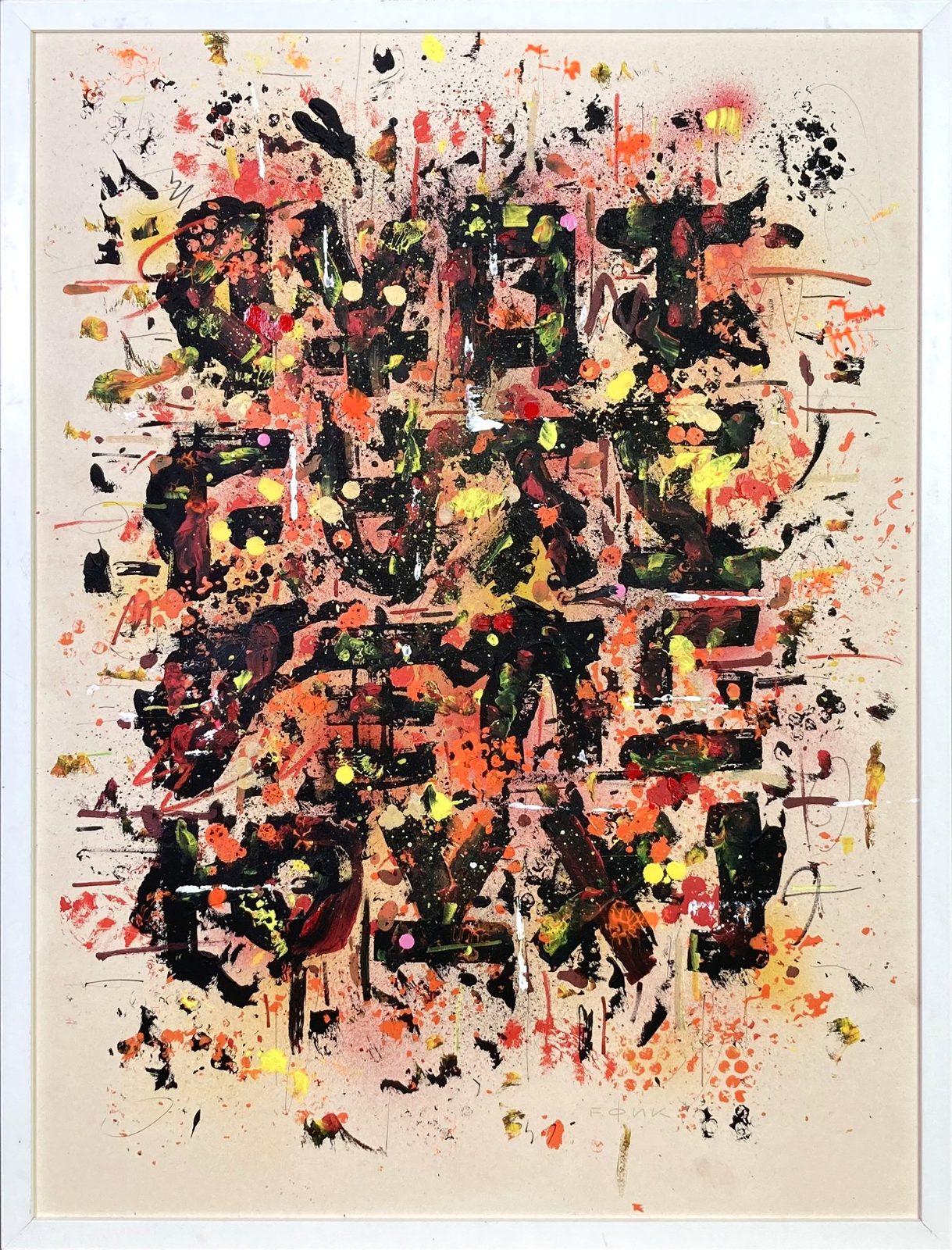 canicule, œuvre originale de Fonk