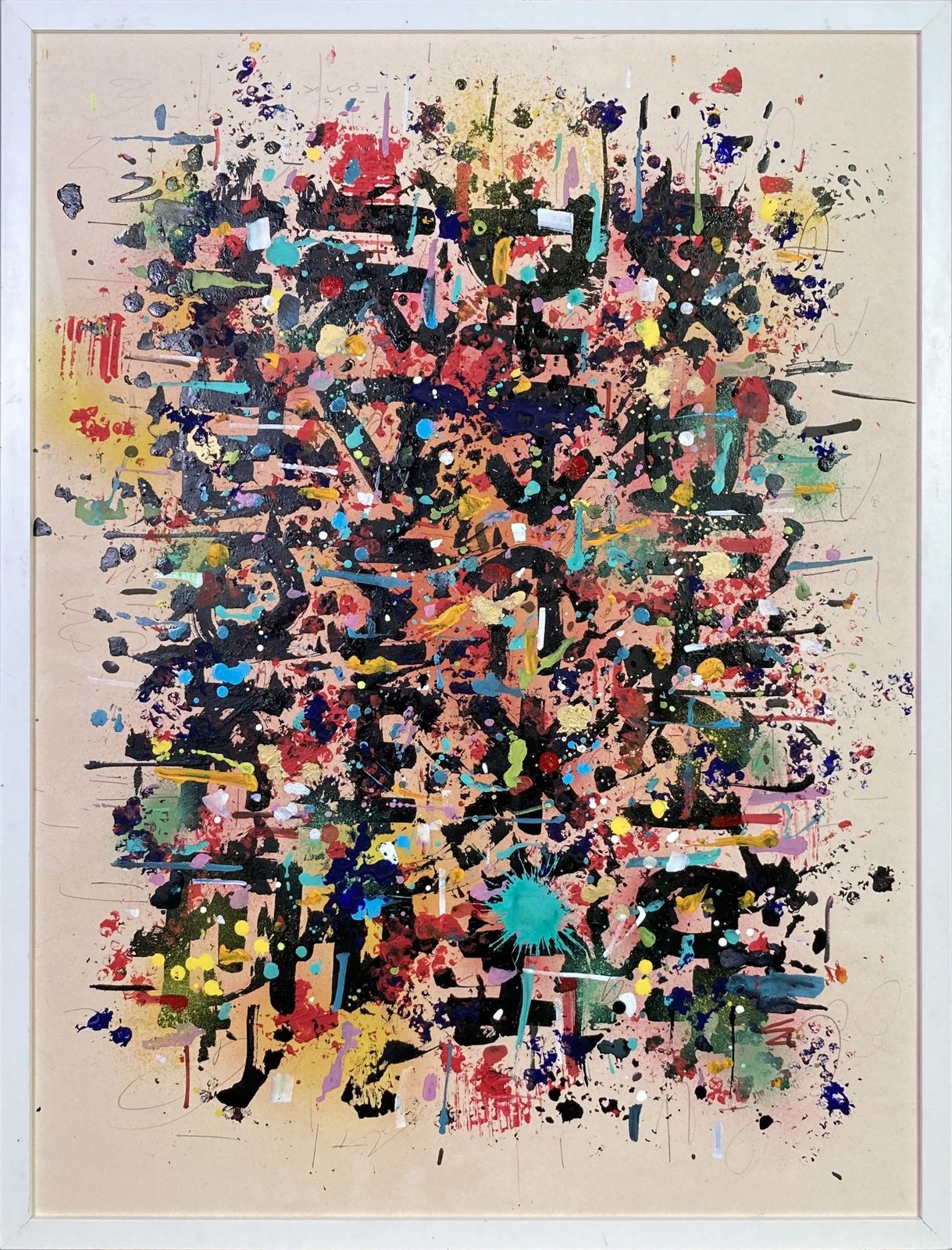Rythme, œuvre originale de Fonk